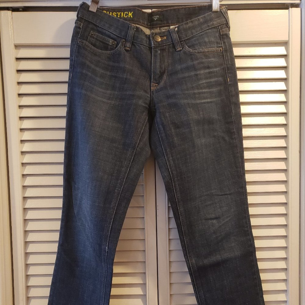 Jcrew matchstick jeans size 2